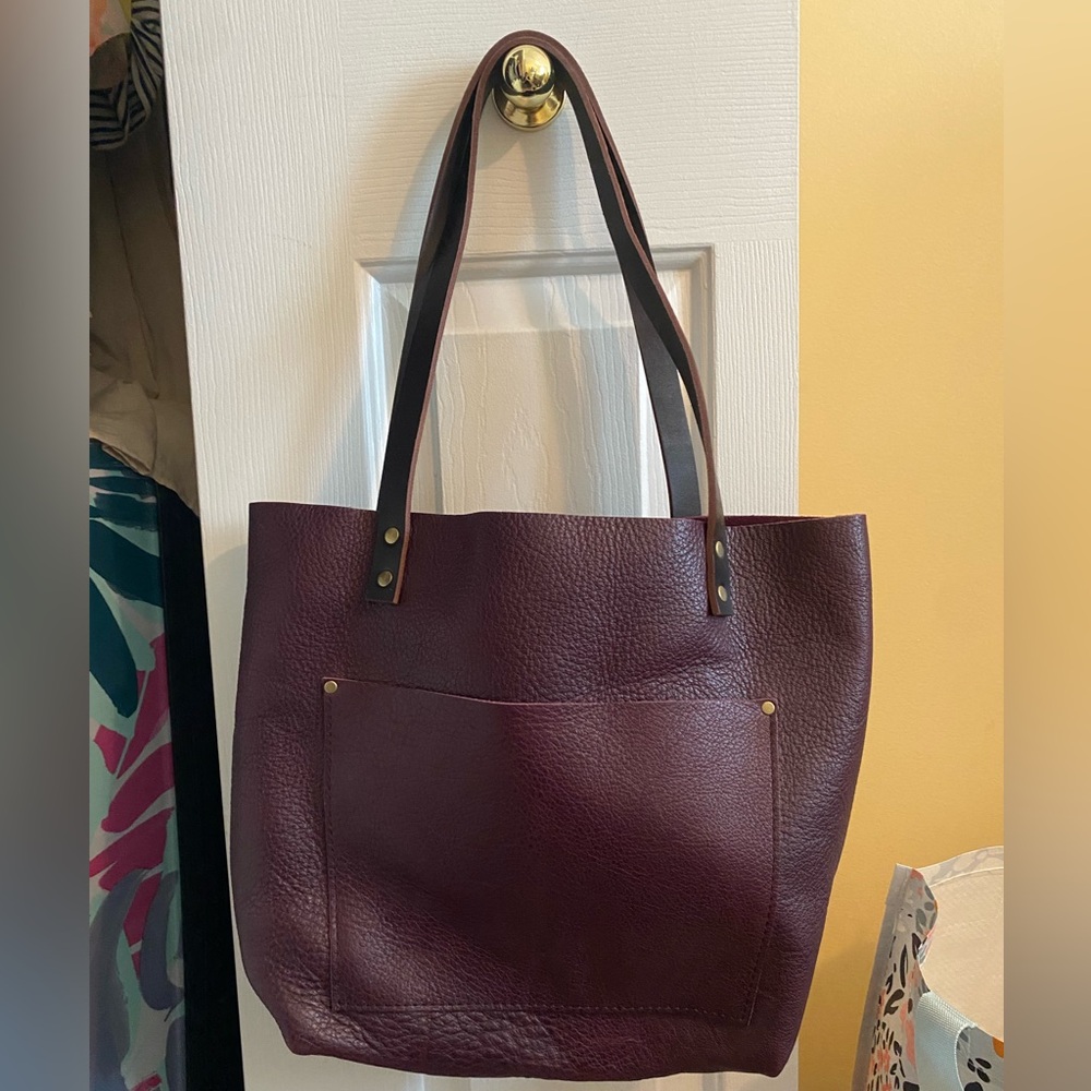 plum Portland Leather purse